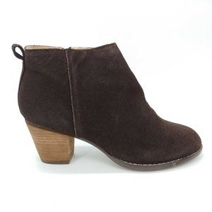 Lands‎ End 473583 Harris High Heel Ankle Boot 9.5D
